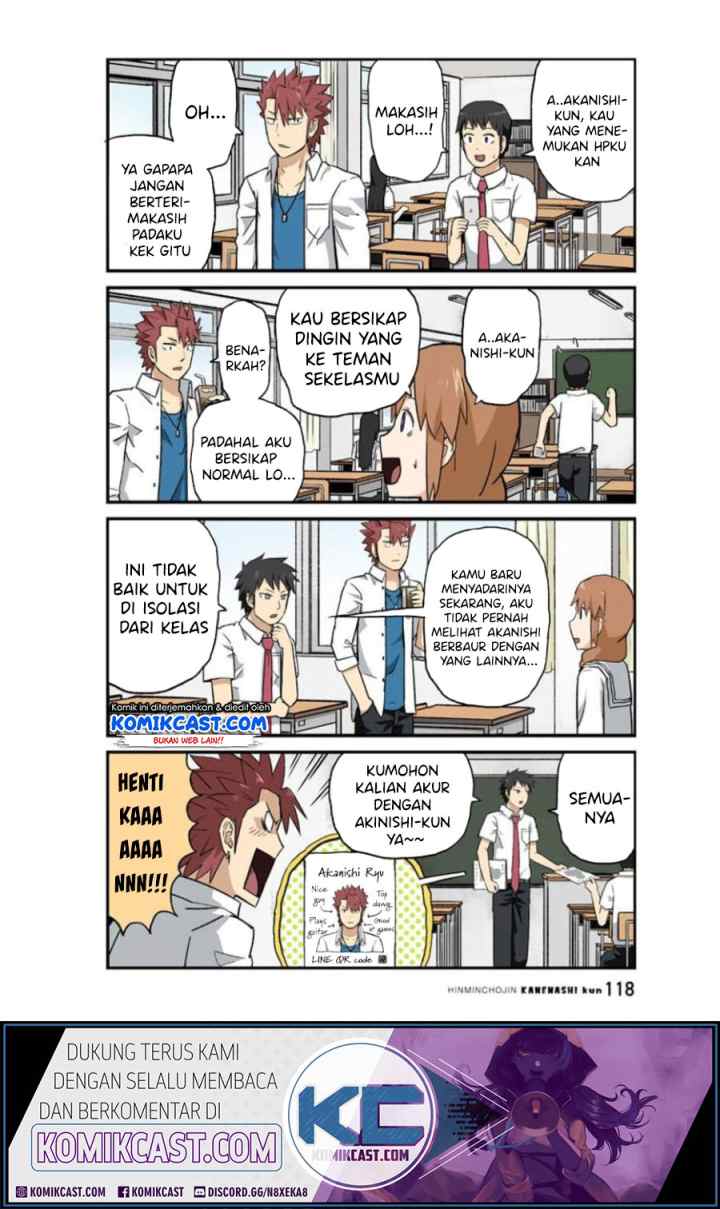 Hinmin Choujin Kanenashi-kun chapter 23 halaman 5