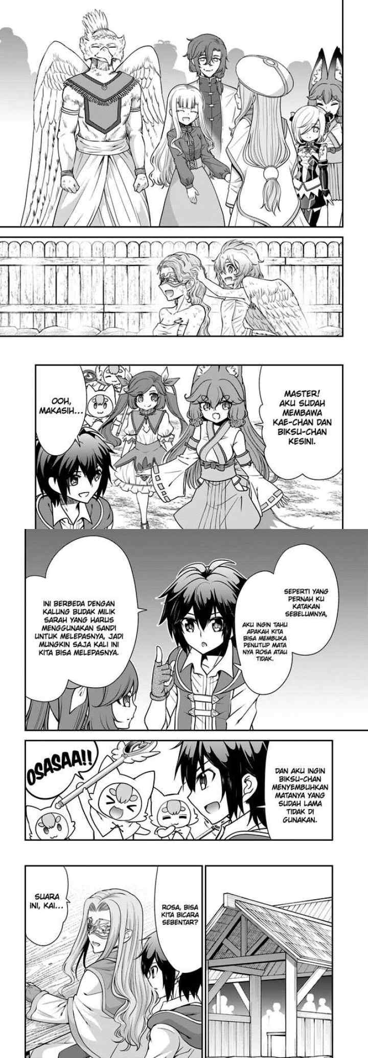 Tenohira Kaitaku Mura de Isekai Kenkokuki: Fueteku Yome-tachi to Nonbiri Mujintou Life chapter 48 halaman 6