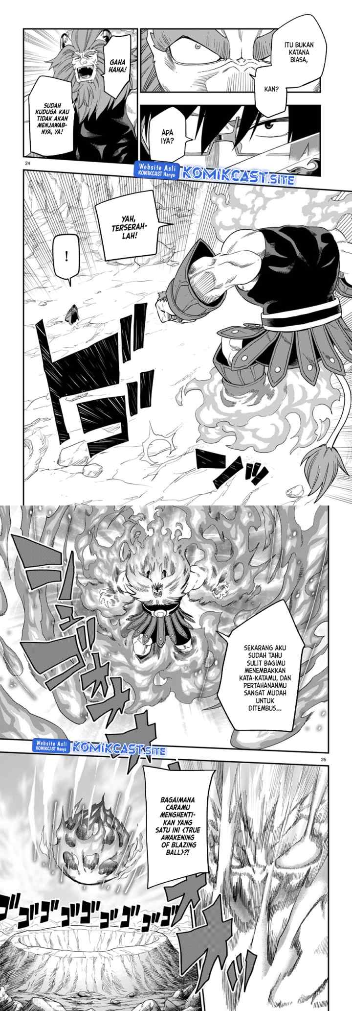 Konjiki no Moji Tsukai: Yuusha Yonin ni Makikomareta Unique Cheat chapter 91 halaman 13