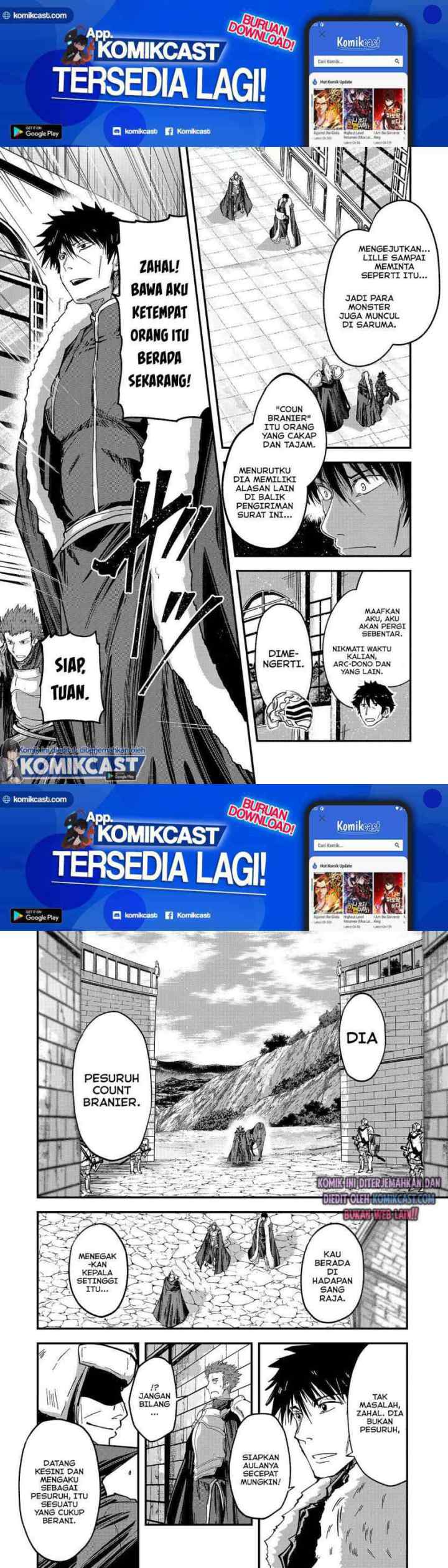 Gaikotsu Kishi-sama, Tadaima Isekai e Odekakechuu chapter 43 halaman 7