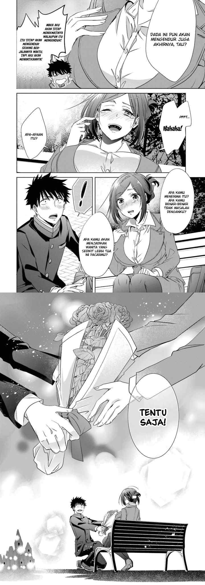 Choppiri Toshiue Demo Kanojo Ni Shite Kuremasu Ka? chapter 4 halaman 14