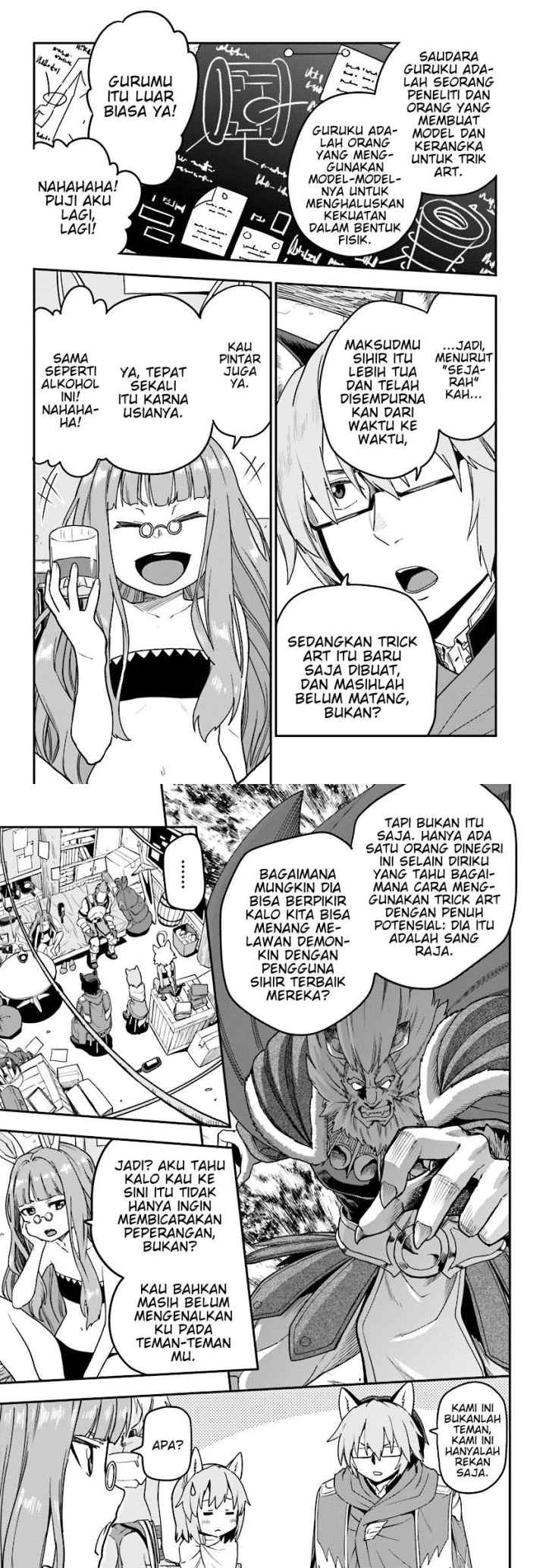 Konjiki no Moji Tsukai: Yuusha Yonin ni Makikomareta Unique Cheat chapter 30 halaman 5