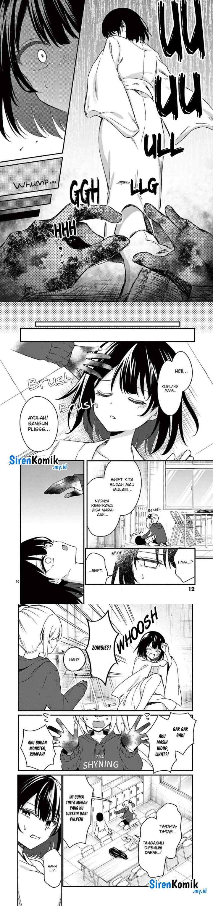 Shiotaiou no Sato-san ga Ore ni dake Amai chapter 40 halaman 4