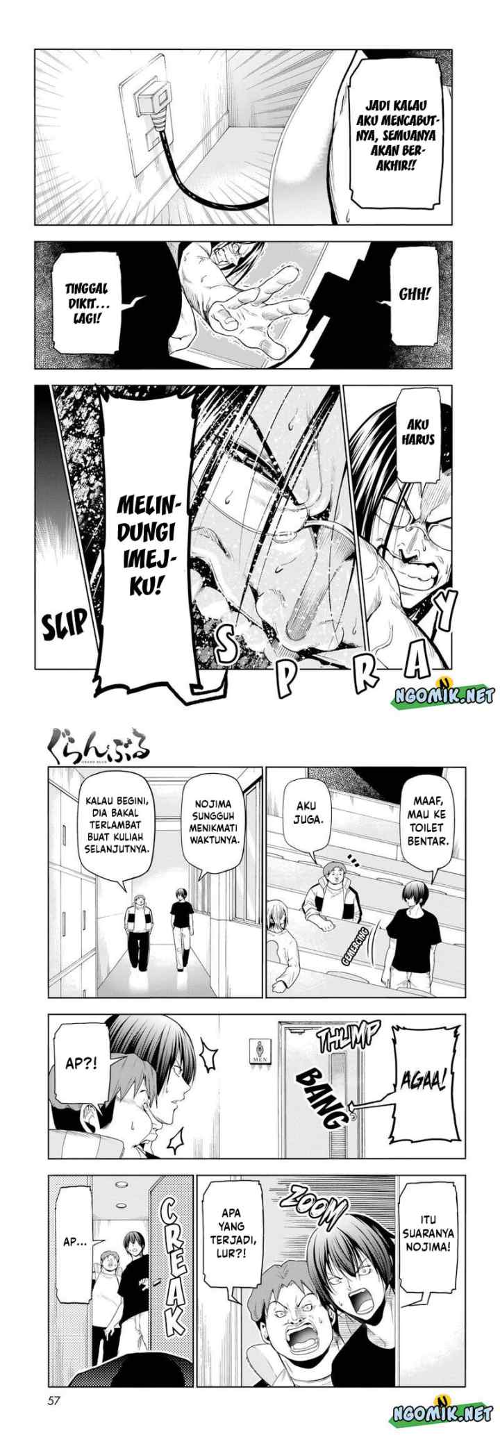Grand Blue chapter 79.5 halaman 9