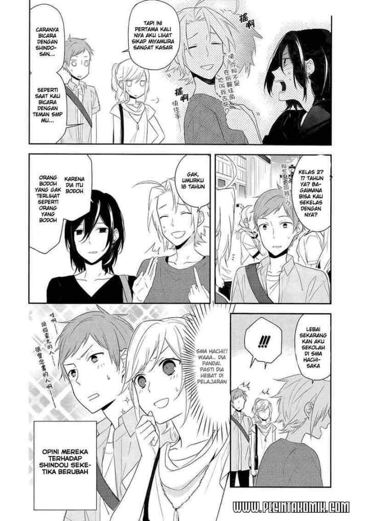 Horimiya chapter 19 halaman 9