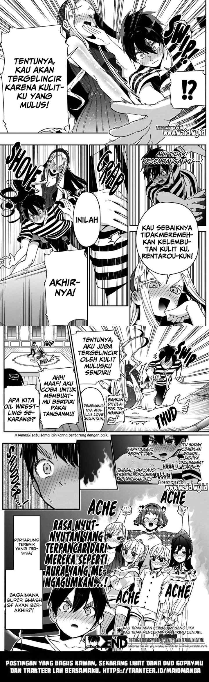 Kimi no Koto ga Dai Dai Dai Dai Daisuki na 100-ri no Kanojo chapter 67 halaman 11