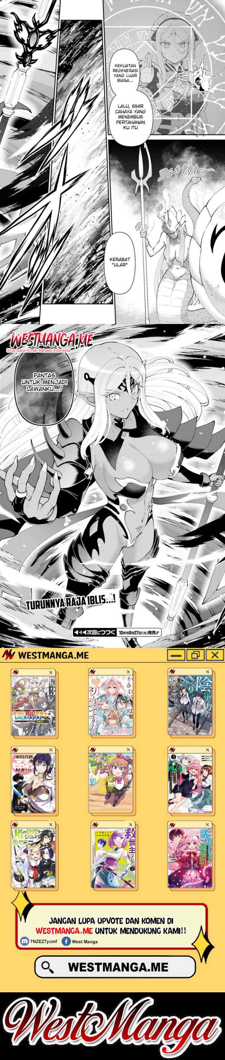 Maou Toubatsu Shita Ato, Medachitakunai node Guild Master ni Natta chapter 55 halaman 8