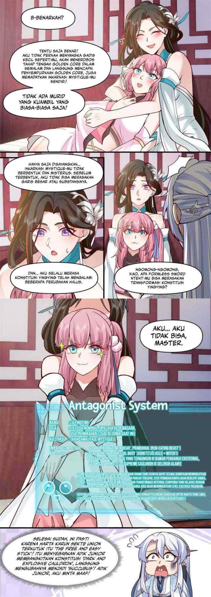 The Villain's Senior Brother And His Junior Sisters Are All Yanderes chapter 147 halaman 15