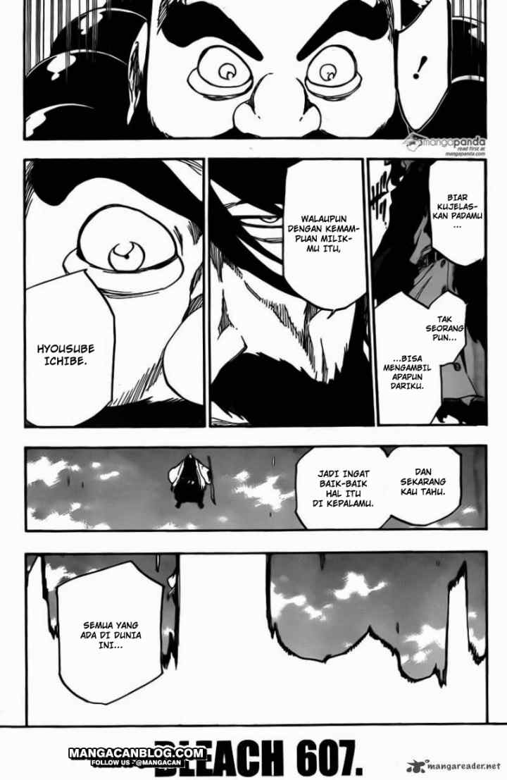 Bleach chapter 607 halaman 4