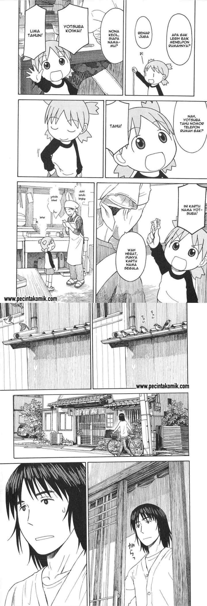Yotsuba to! chapter 70 halaman 9