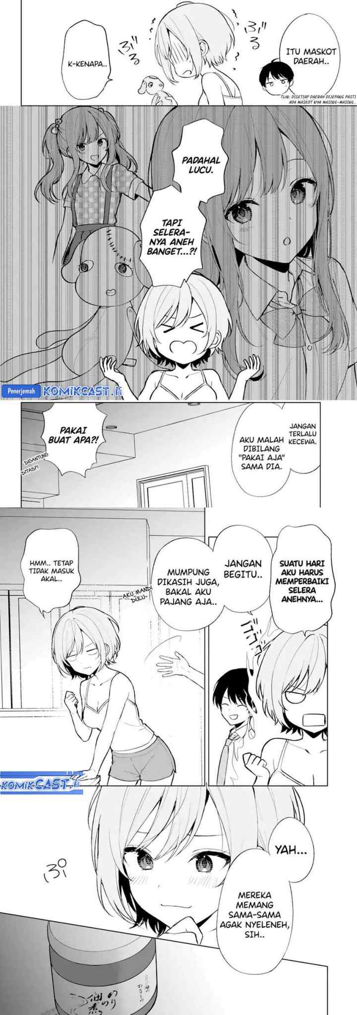 Chikan Saresou ni Natteiru S-kyuu Bishoujo wo Tasuketara Tonari no Seki no Osanajimi datta chapter 65 halaman 11