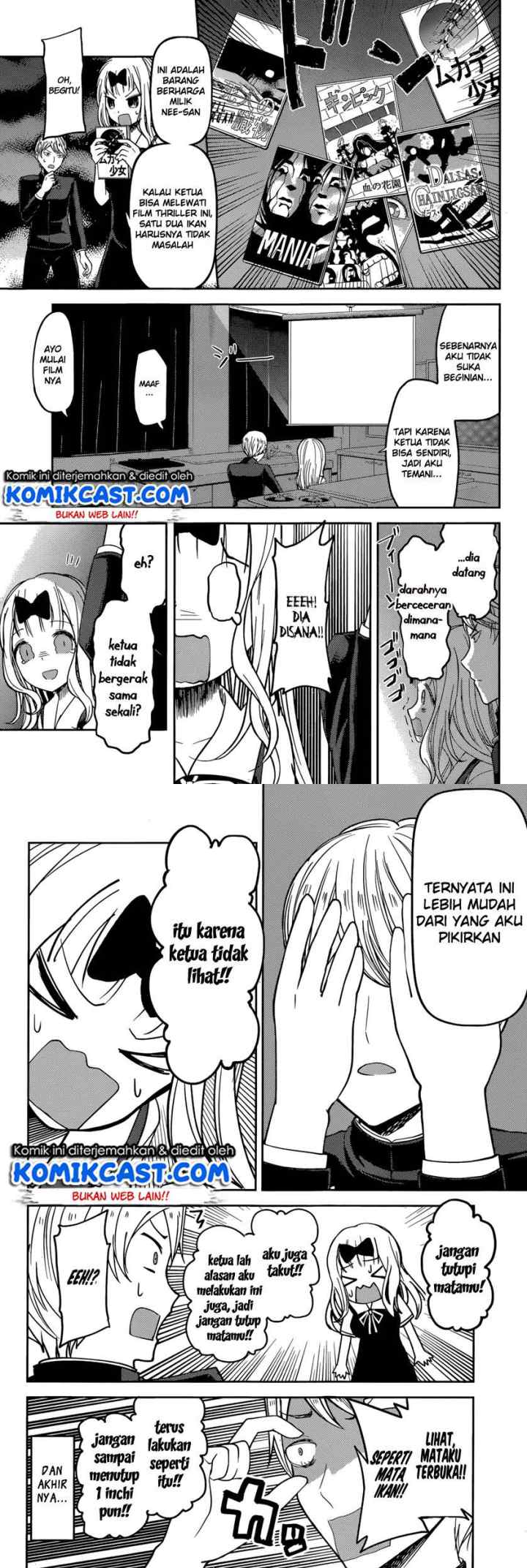 Kaguya-sama wa Kokurasetai: Tensai-tachi no Renai Zunousen chapter 49 halaman 8