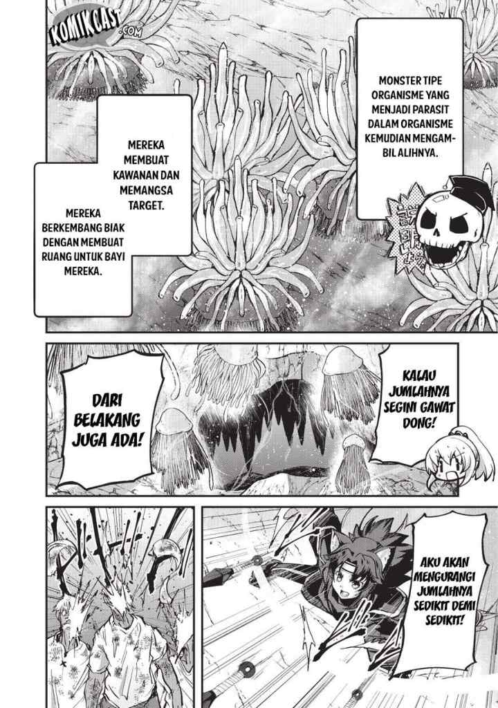 Gaikotsu Kishi-sama, Tadaima Isekai e Odekakechuu chapter 22.1 halaman 6