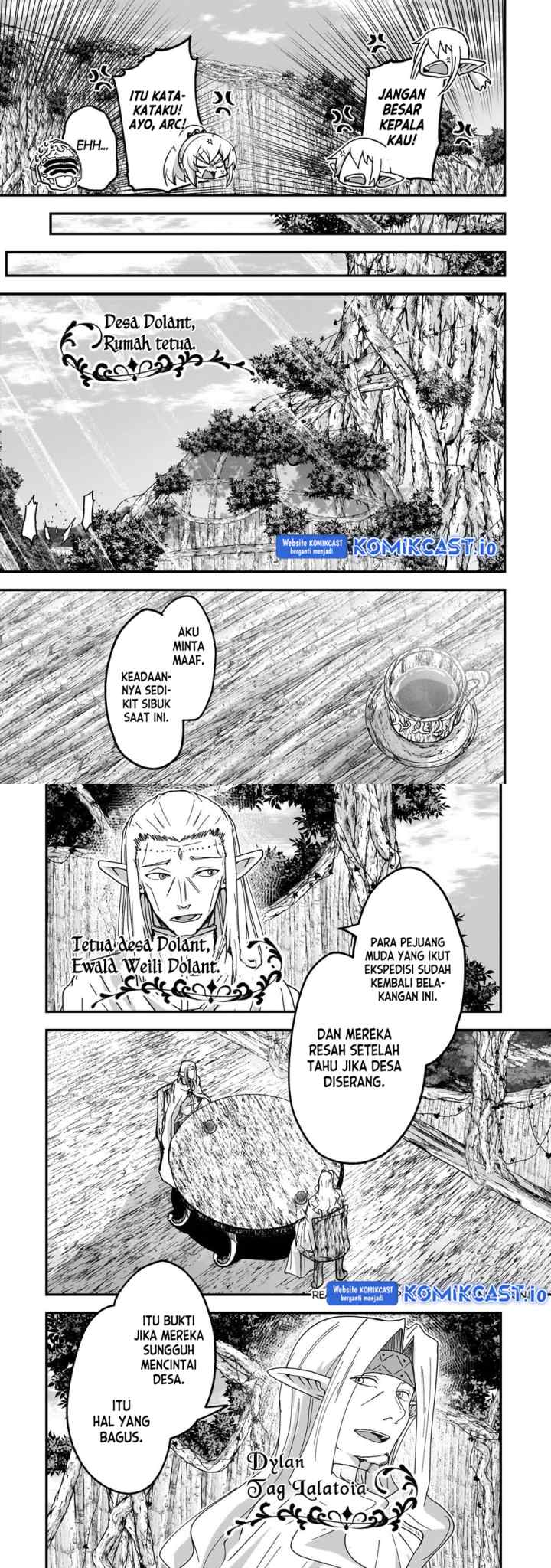 Gaikotsu Kishi-sama, Tadaima Isekai e Odekakechuu chapter 59 halaman 12