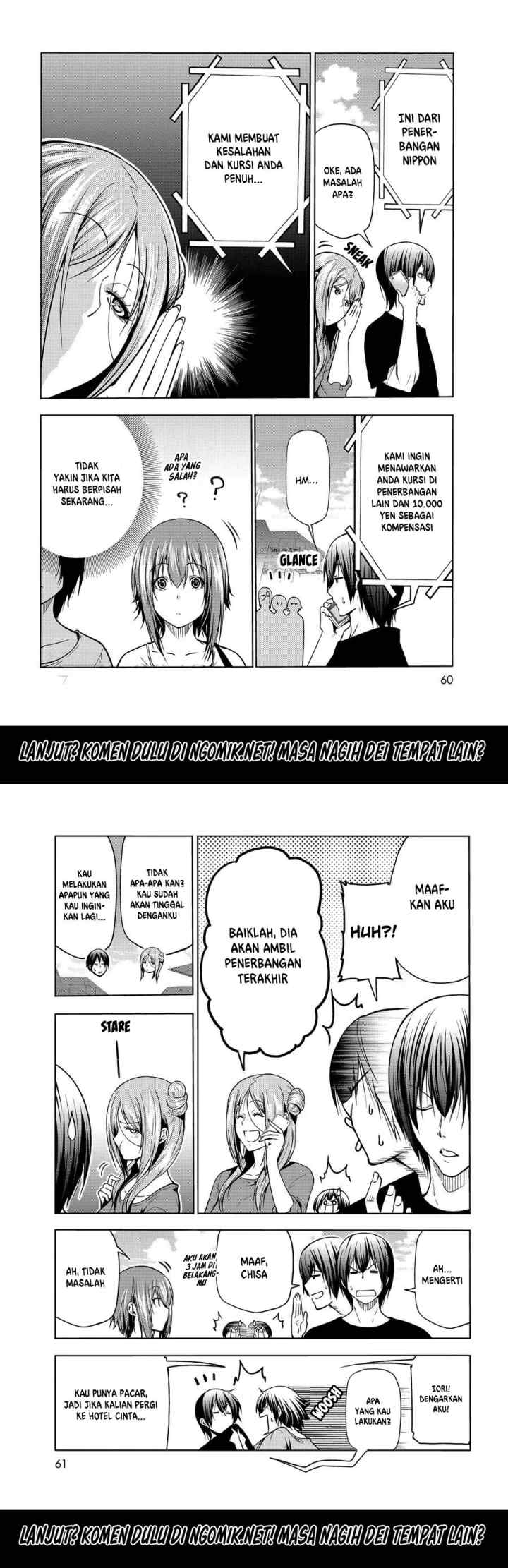 Grand Blue chapter 69.1 halaman 12