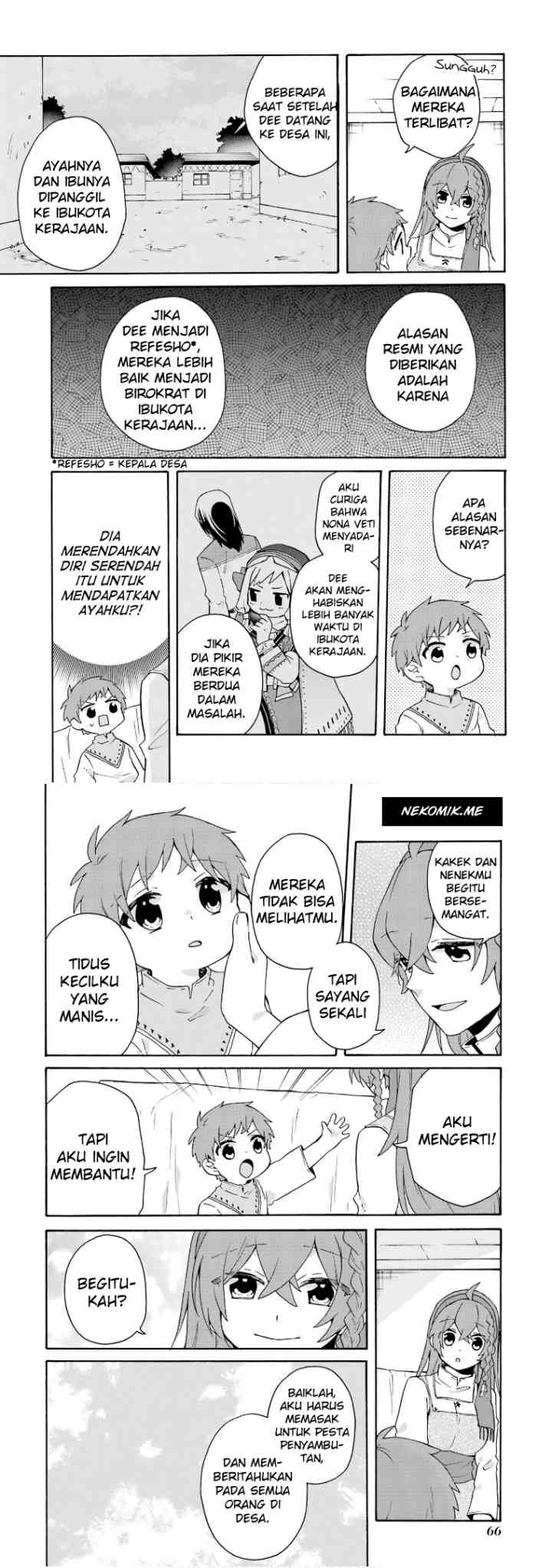 Tada Shiawasena Isekai Kazoku Seikatsu chapter 16 halaman 8
