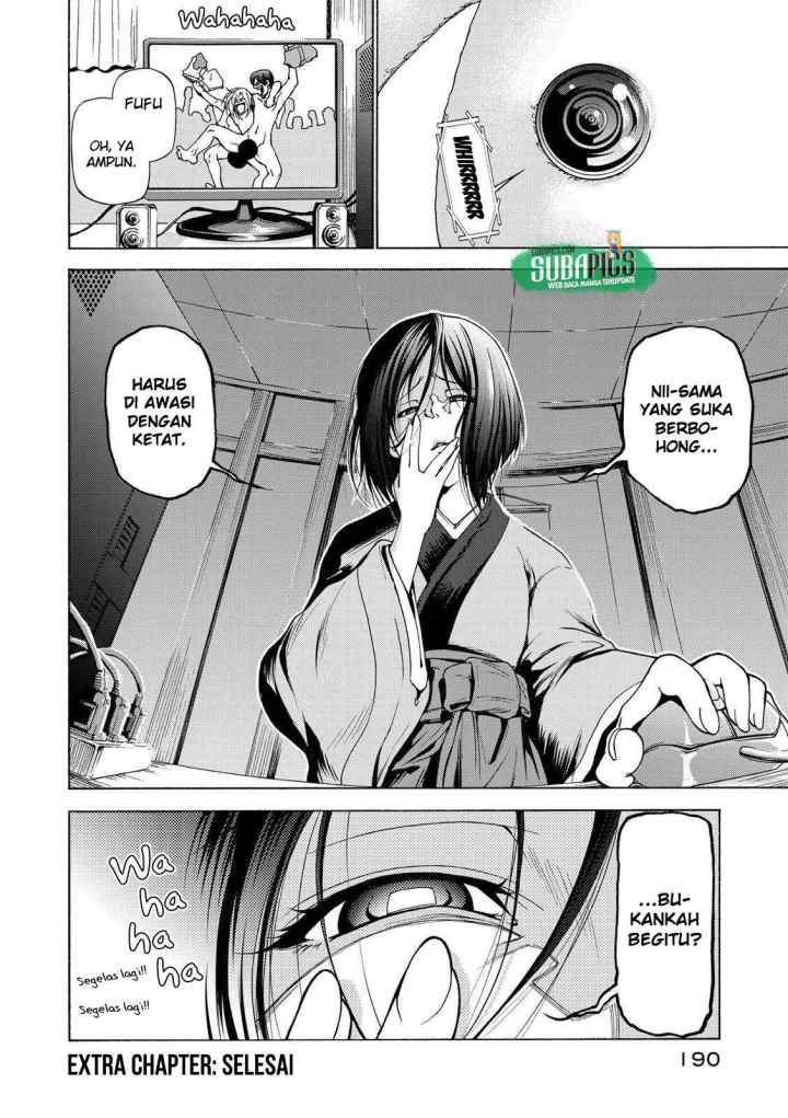 Grand Blue chapter 25.5 halaman 13