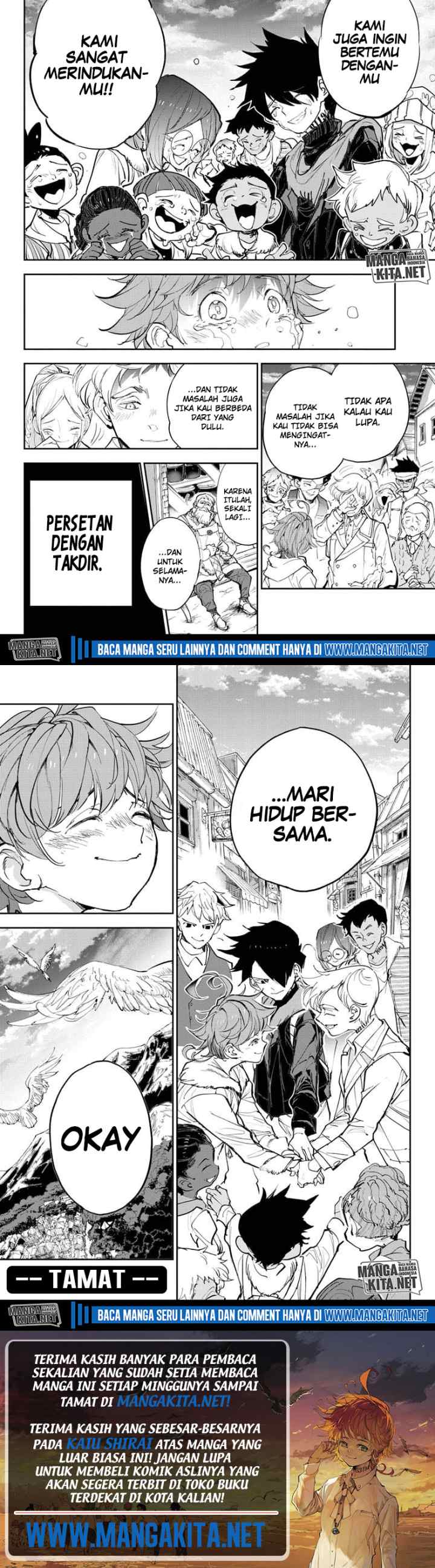 Yakusoku no Neverland chapter 181 halaman 14