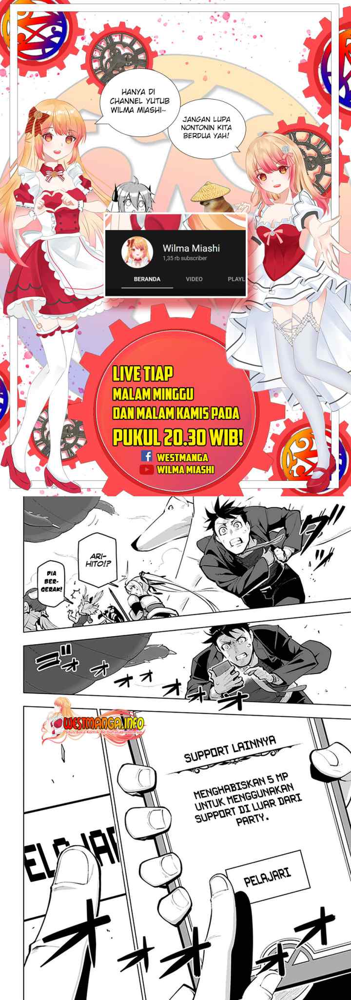 Sekai Saikyou no Kouei: Meikyuukoku no Shinjin Tansakusha chapter 21.2 halaman 12