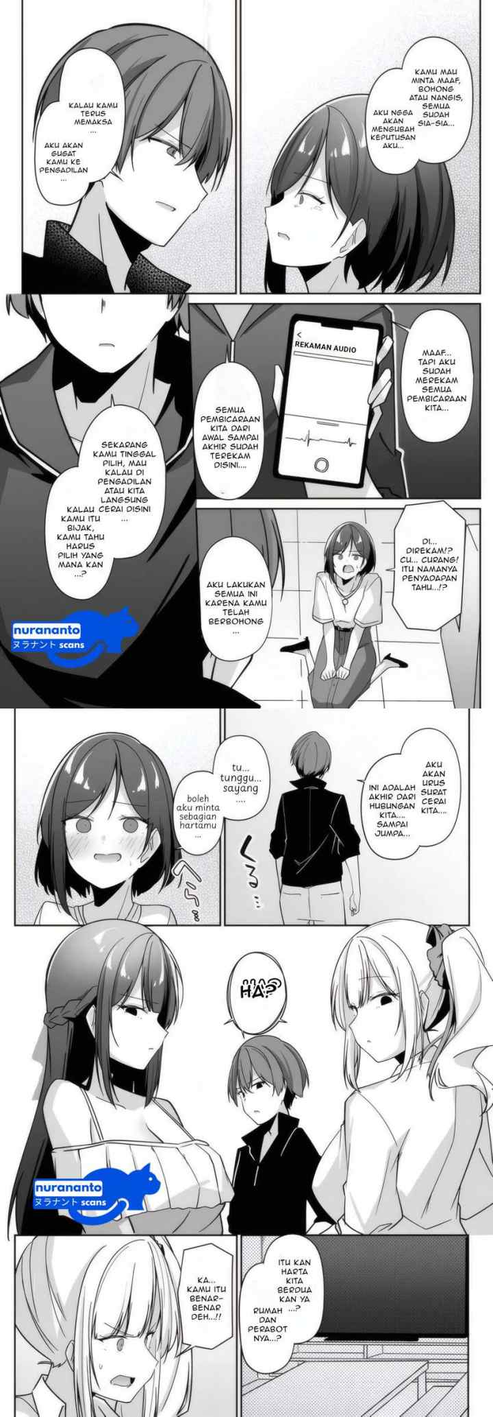 Madogiwa henshuu to baka ni sareta ore ga, futago JK to doukyo suru koto ni natta chapter 4.2 halaman 10
