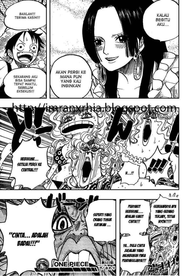 One Piece chapter 522 halaman 19