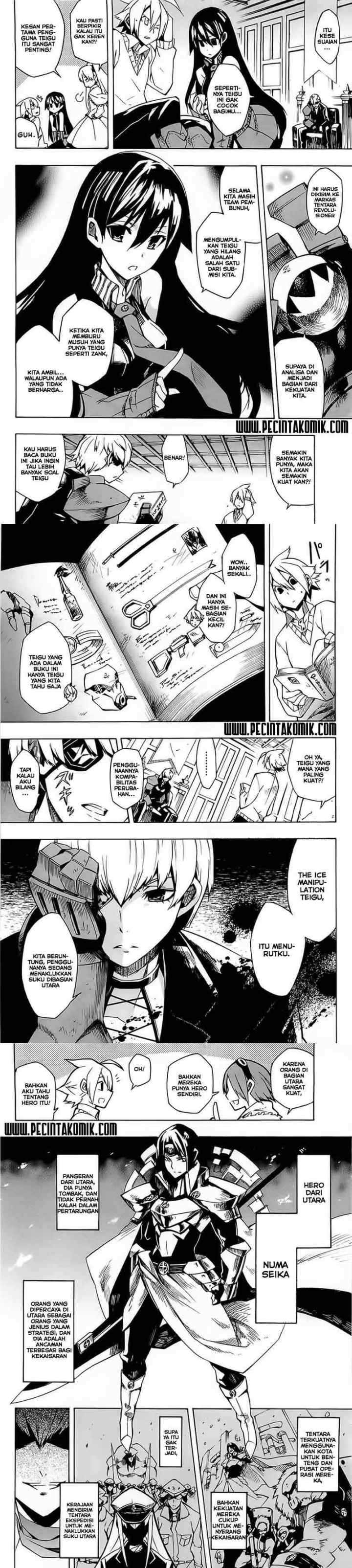 Akame ga Kill! chapter 7 halaman 9