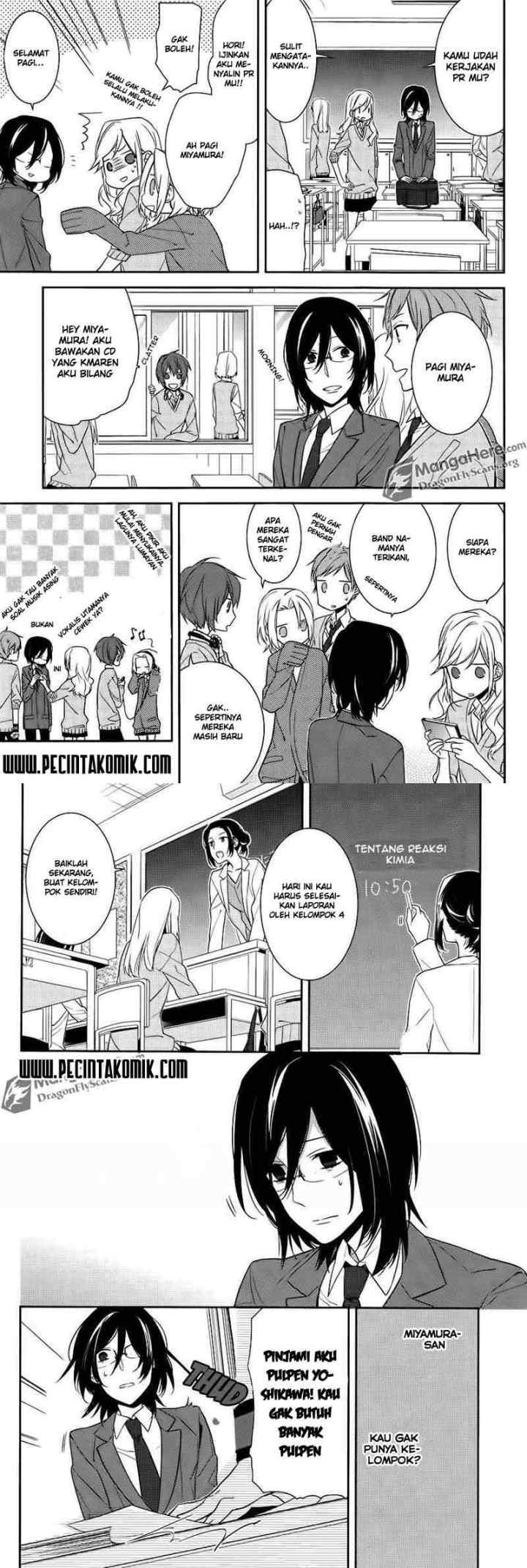 Horimiya chapter 10 halaman 8