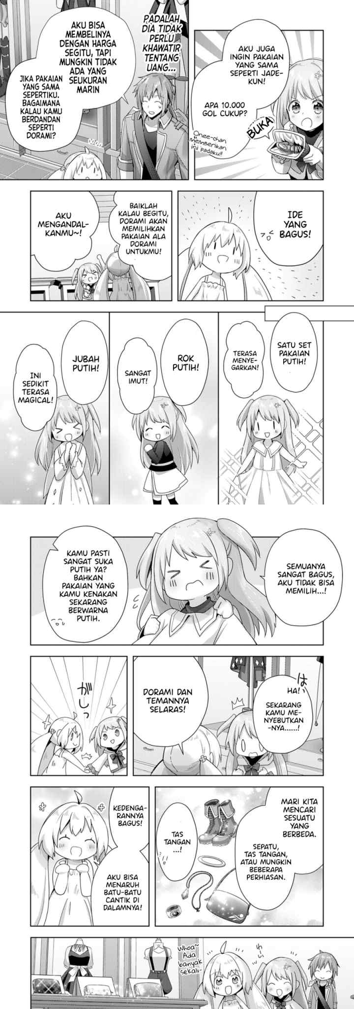 Uketsukejo ni Kokuhaku Shitakute Girudo ni Kayoitsumetara Eiyu ni Natteta chapter 10 halaman 7