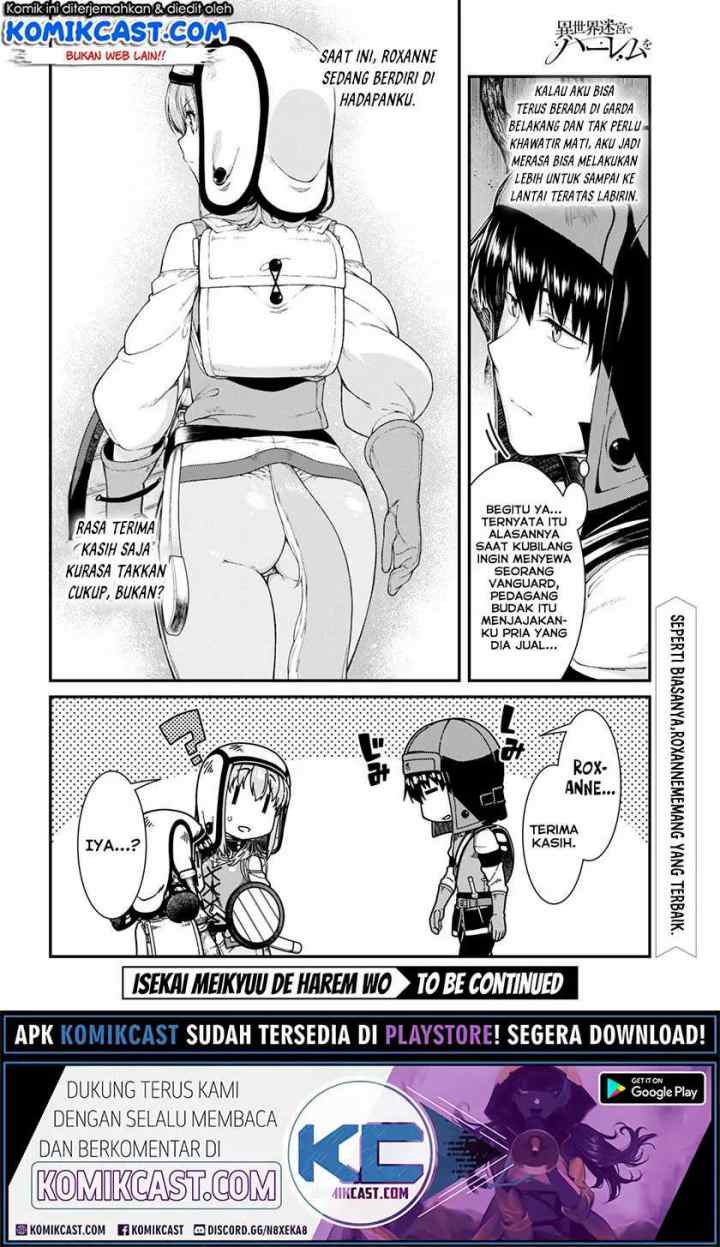 Isekai Meikyuu de Harem wo chapter 45 halaman 18