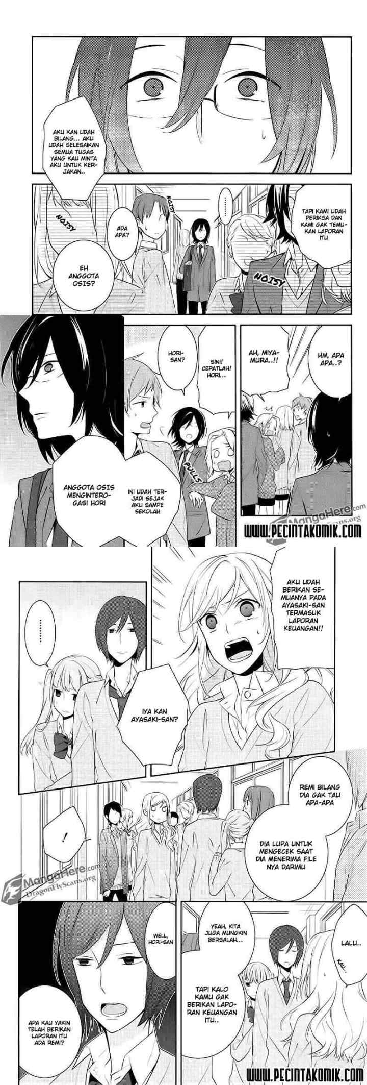 Horimiya chapter 7 halaman 9