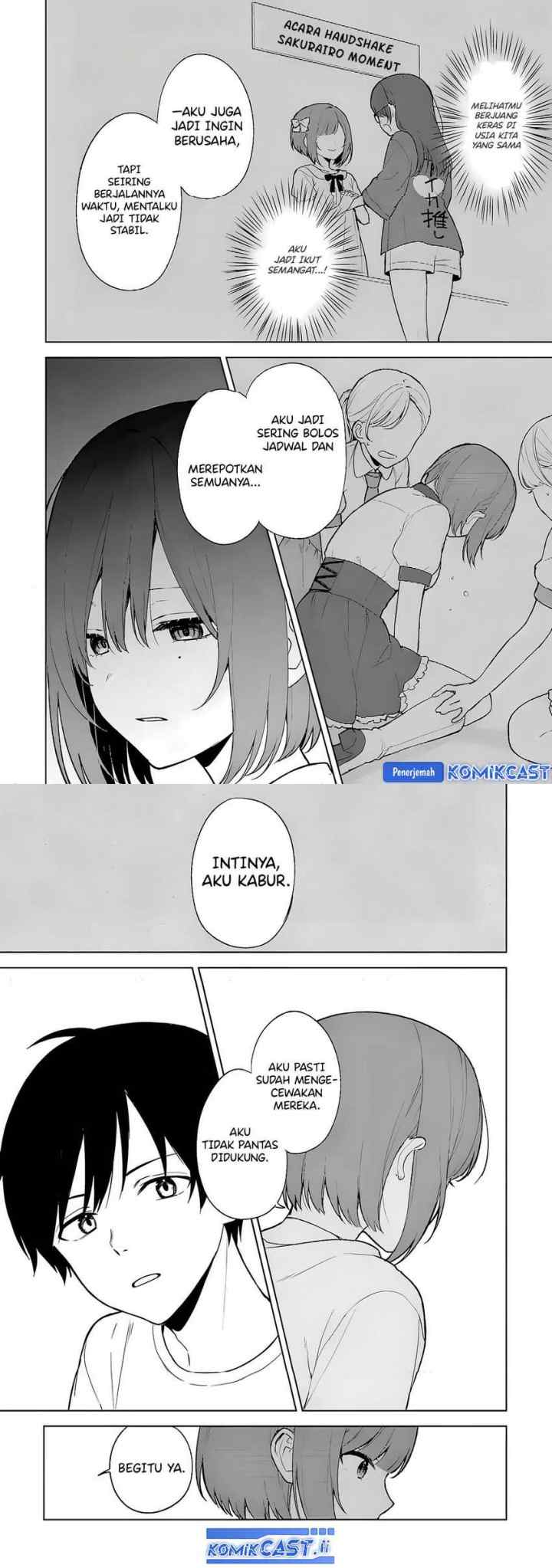 Chikan Saresou ni Natteiru S-kyuu Bishoujo wo Tasuketara Tonari no Seki no Osanajimi datta chapter 67 halaman 12