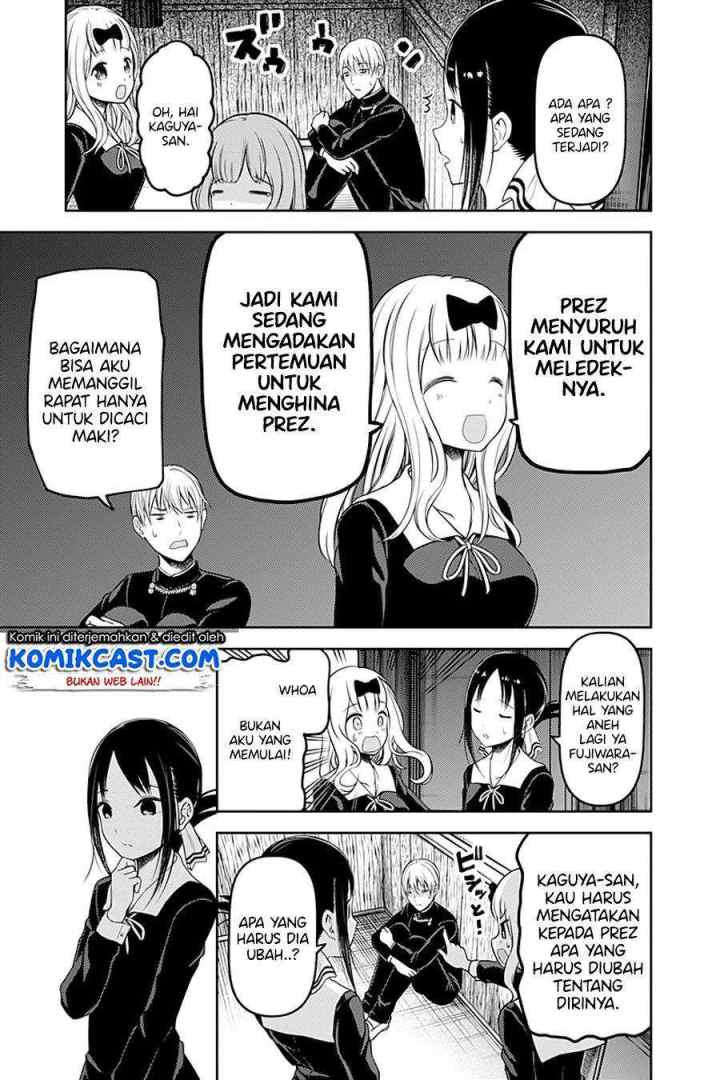 Kaguya-sama wa Kokurasetai: Tensai-tachi no Renai Zunousen chapter 114 halaman 16
