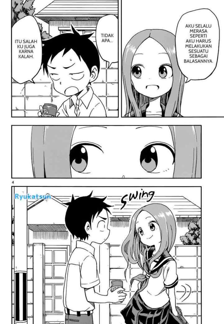 Karakai Jouzu no Takagi-san chapter 90 halaman 5