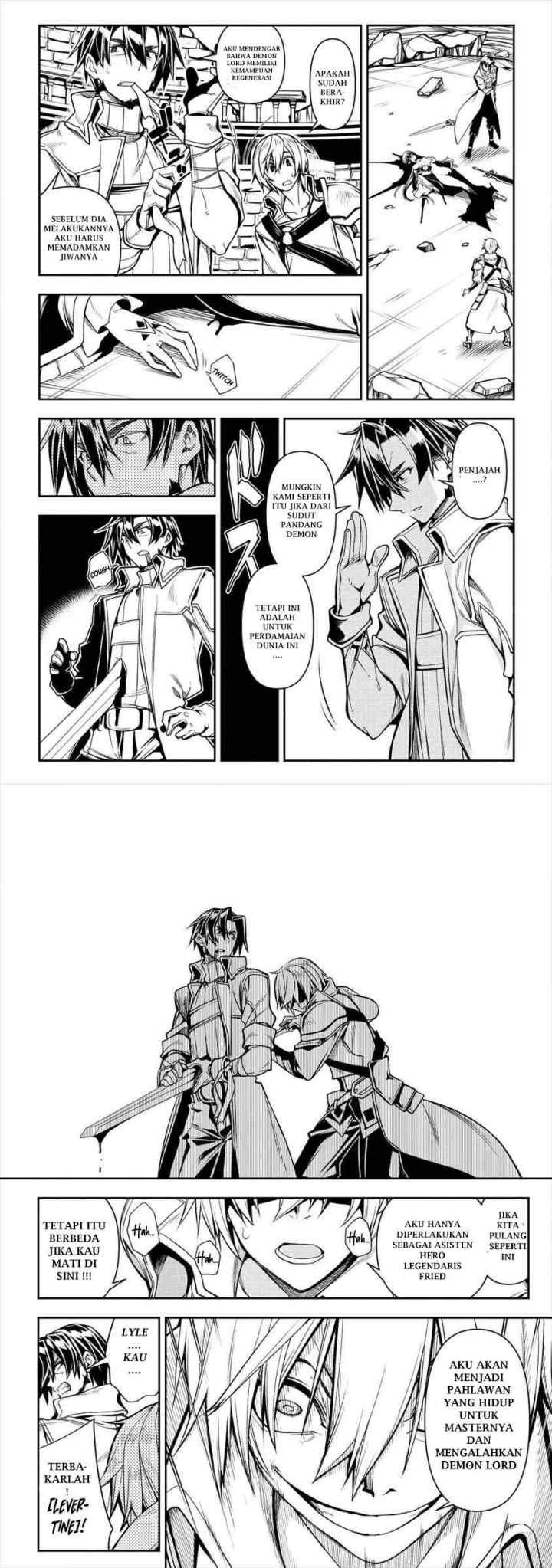 Manadeshi ni Uragirarete Shinda Ossan Yuusha, Shijou Saikyou no Maou Toshite Ikikaeru chapter 1.1 halaman 8
