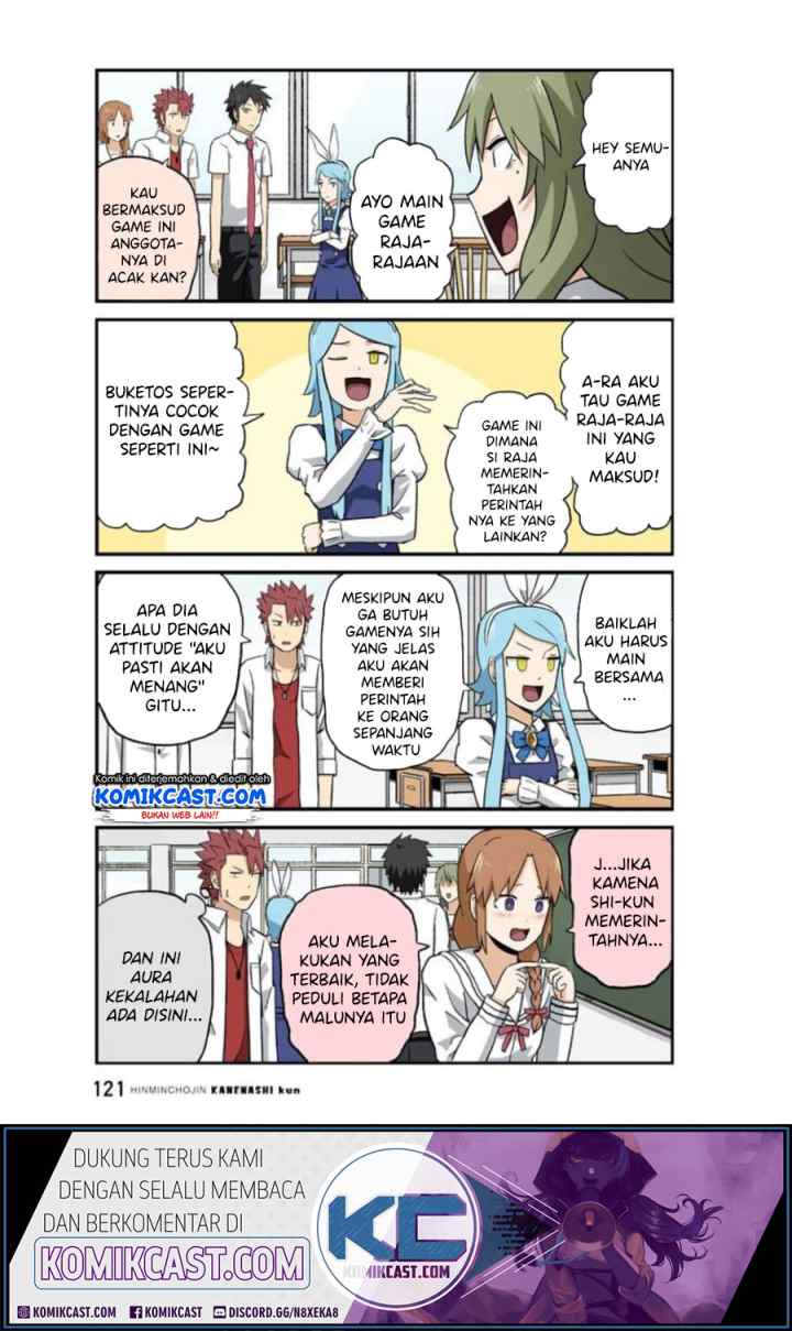 Hinmin Choujin Kanenashi-kun chapter 23 halaman 8