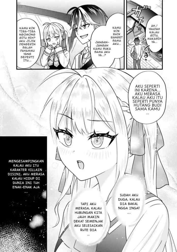 Yarikonda Ren'ai Game no Akuyaku ni Tensei Shita Node, Gensaku Chishiki de Hiroin o Kōryaku Shimasu chapter 3.1 halaman 4