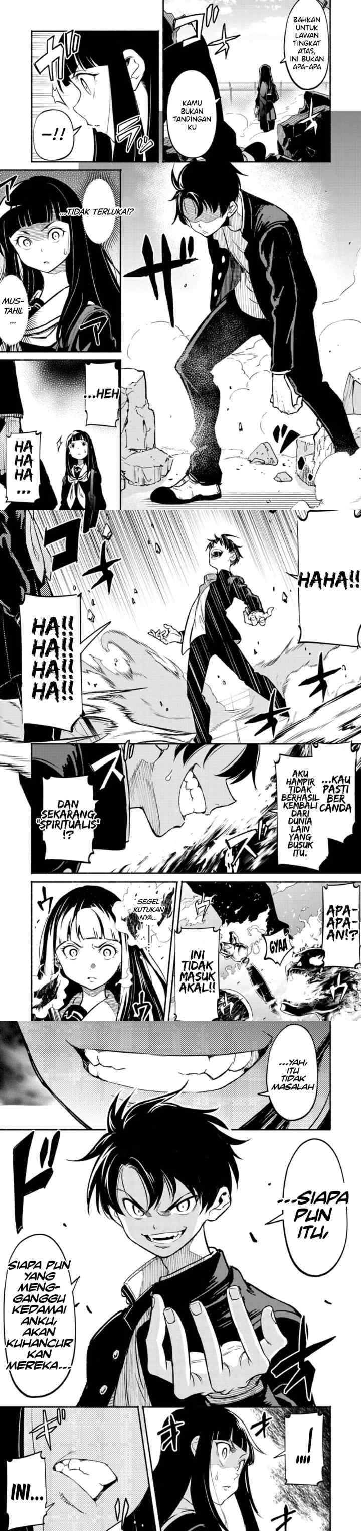 Isekai kara Kikan Shitara Chikyuu mo Kanari Fantajii Deshita. Ato, Makeheroin-domo Kocchi Minna chapter 1 halaman 13