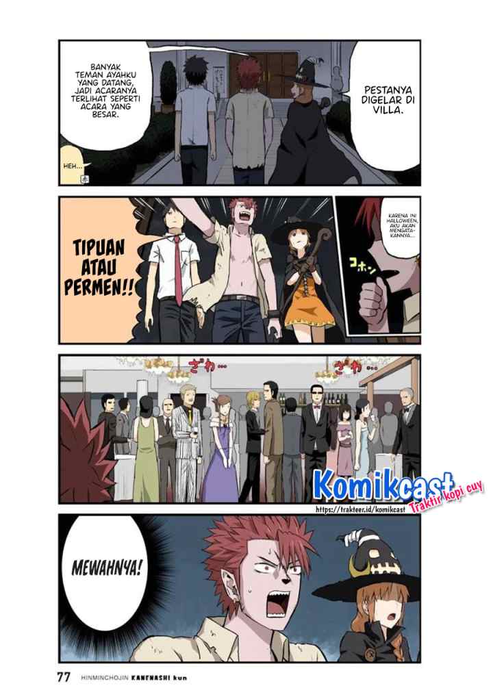 Hinmin Choujin Kanenashi-kun chapter 32 halaman 7