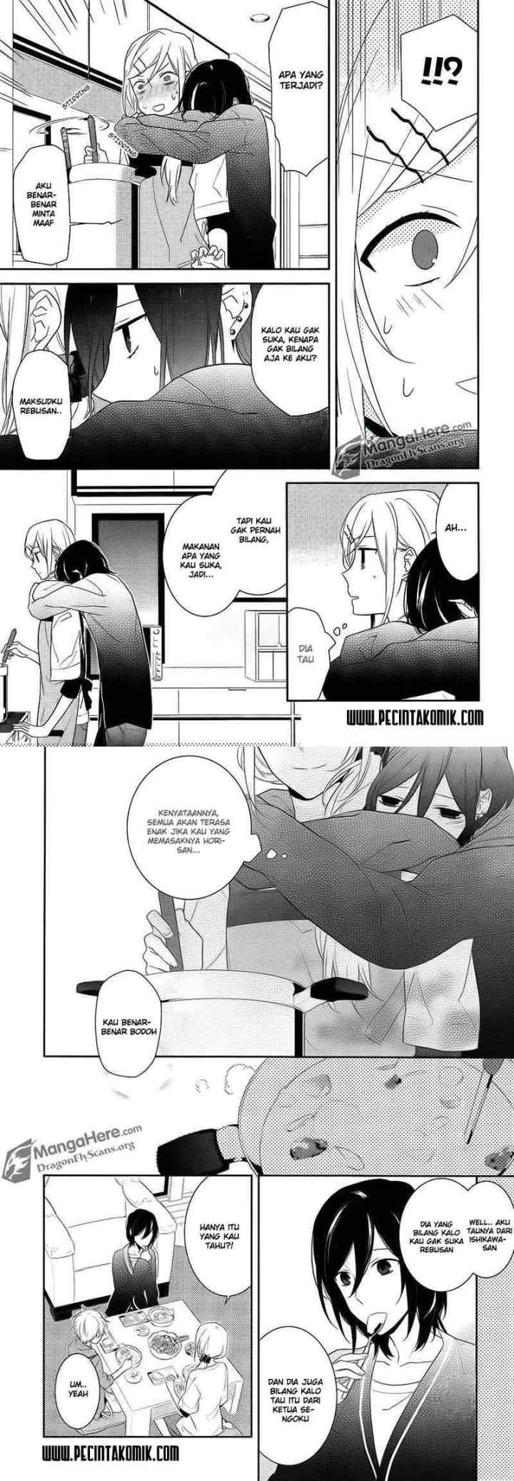 Horimiya chapter 15 halaman 13