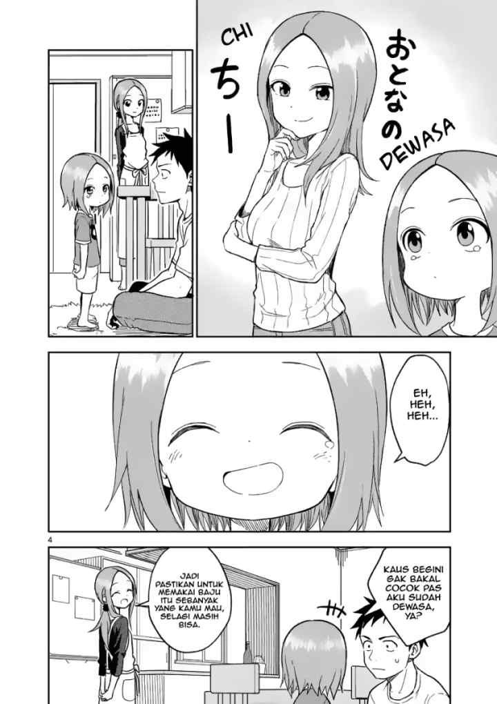 Karakai Jouzu no (Moto) Takagi-san chapter 156 halaman 4