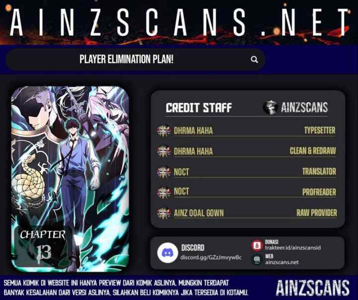 Player Elimination Plan! When the Mutation Descends Upon the World chapter 13 halaman 8