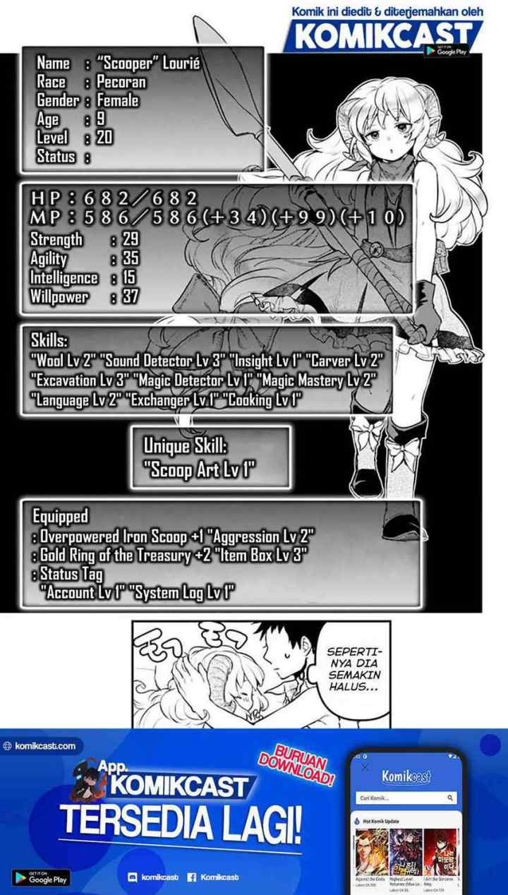 Little Girl x Scoop x Evil Eye chapter 11.3 halaman 15