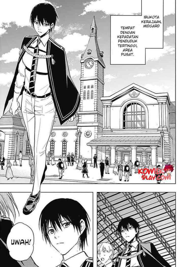 Ouritsu Mahou Gakuen no Saika Sei: Slum Agari no Saikyou Mahoushi, Kizoku darake no Gakuen de Musou suru chapter 35 halaman 7