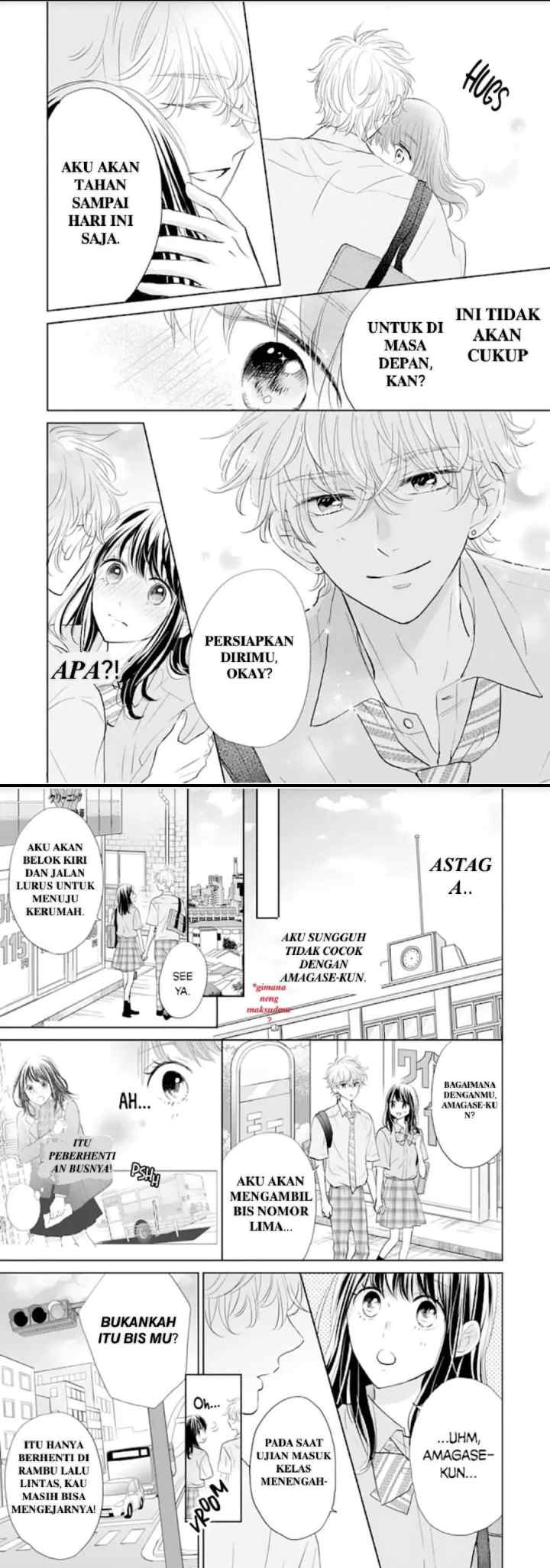 Amagase-kun wa Amayaka Shite Kurenai chapter 13 halaman 16