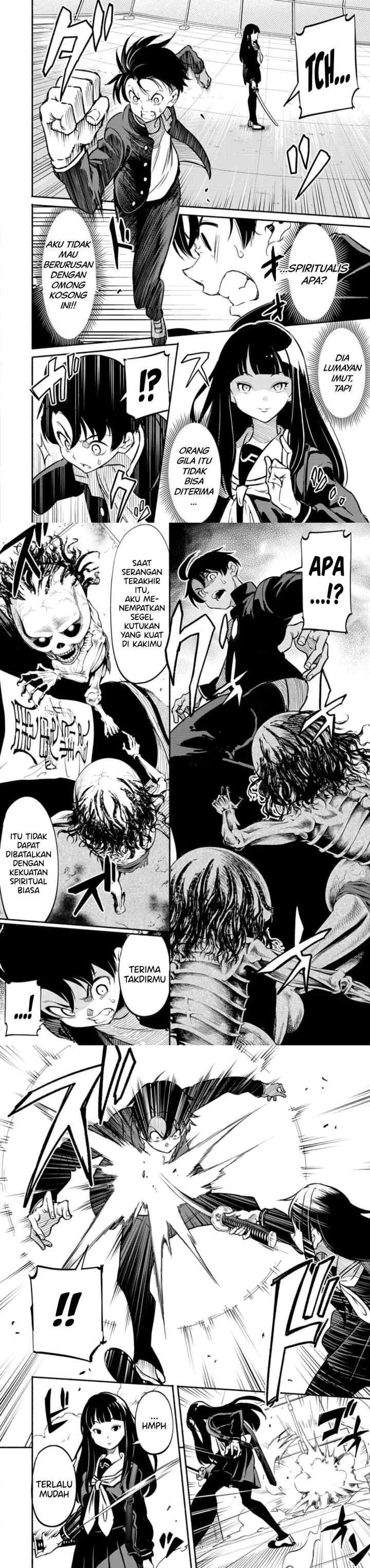 Isekai kara Kikan Shitara Chikyuu mo Kanari Fantajii Deshita. Ato, Makeheroin-domo Kocchi Minna chapter 1 halaman 12
