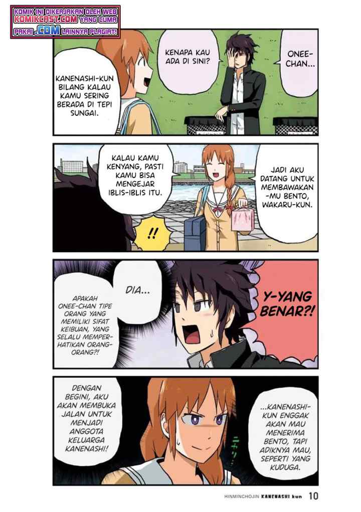 Hinmin Choujin Kanenashi-kun chapter 27 halaman 12