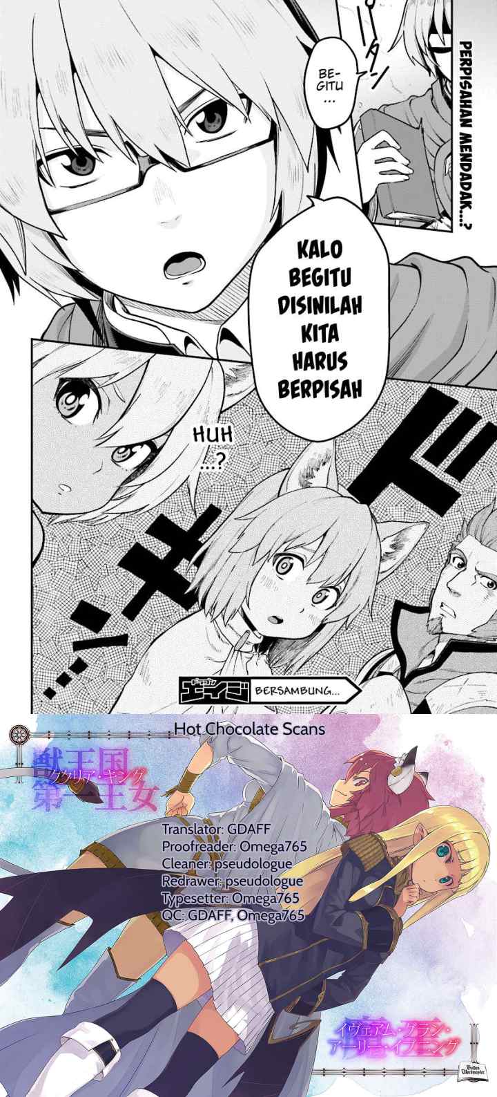 Konjiki no Moji Tsukai: Yuusha Yonin ni Makikomareta Unique Cheat chapter 34 halaman 15