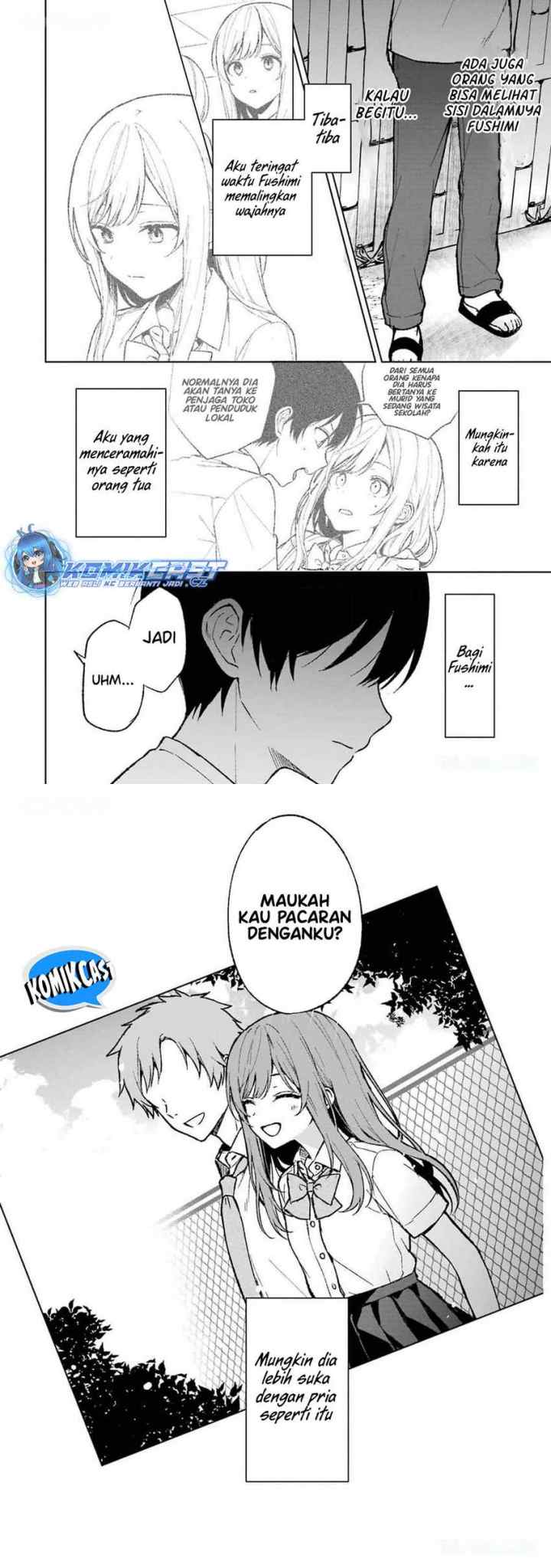 Chikan Saresou ni Natteiru S-kyuu Bishoujo wo Tasuketara Tonari no Seki no Osanajimi datta chapter 64 halaman 5