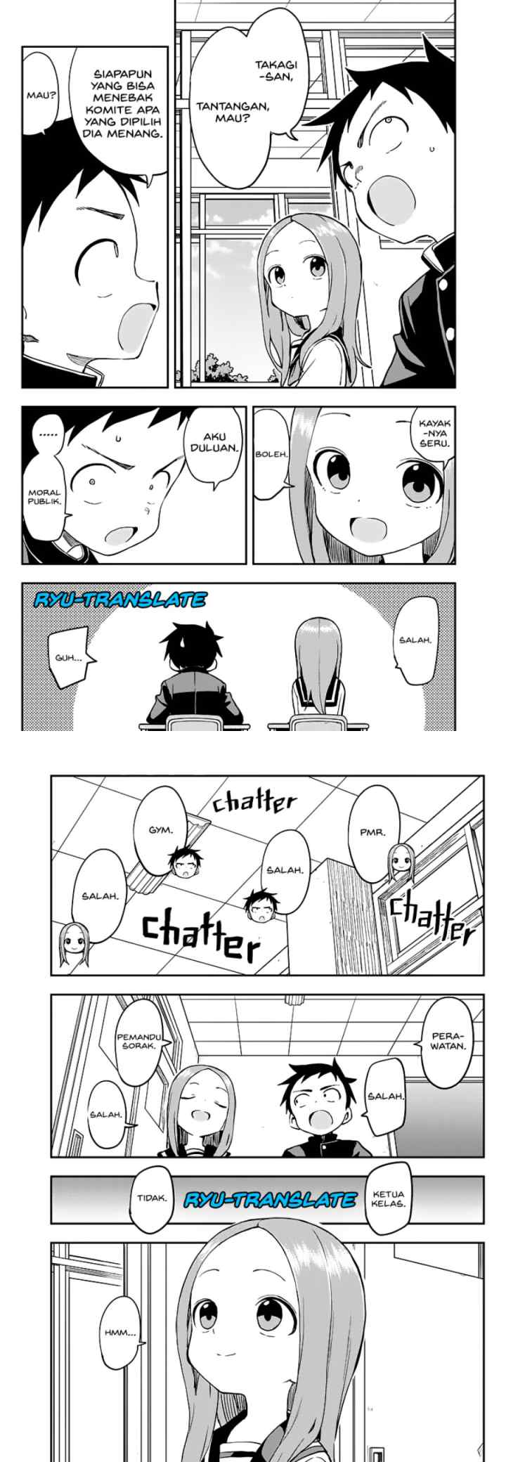 Karakai Jouzu no Takagi-san chapter 166 halaman 6