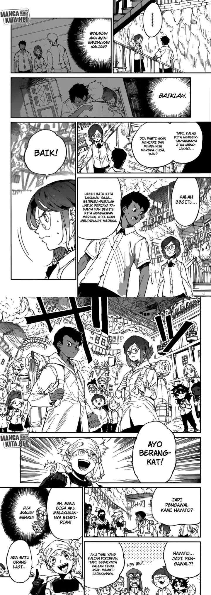 Yakusoku no Neverland chapter 135 halaman 6